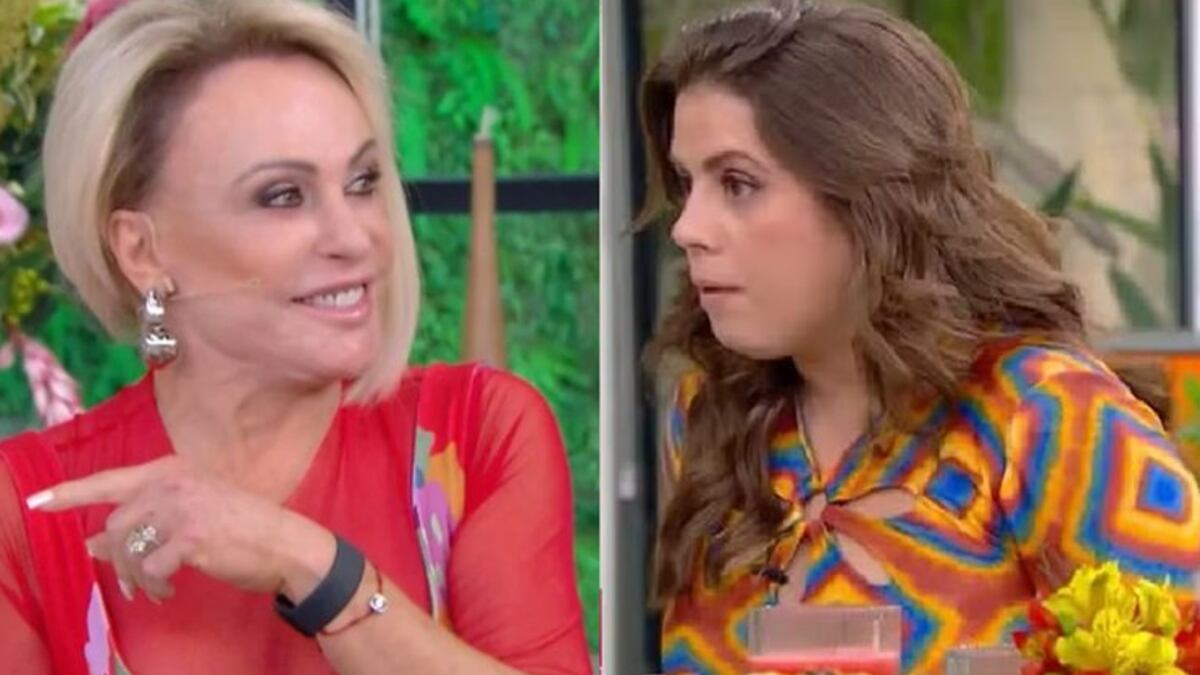 Ana Maria Braga e Tati Machado - Foto: Reprodução/ Globo