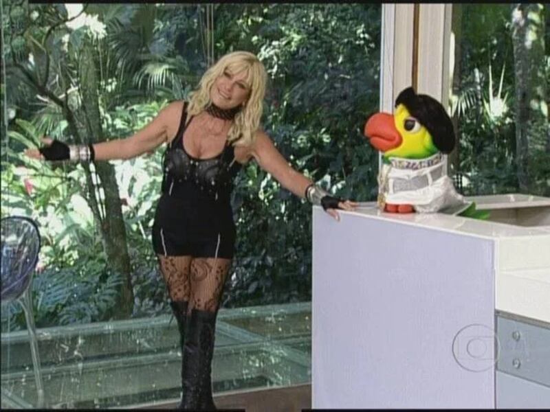Em 2009, Ana Maria se vestiu de Madonna