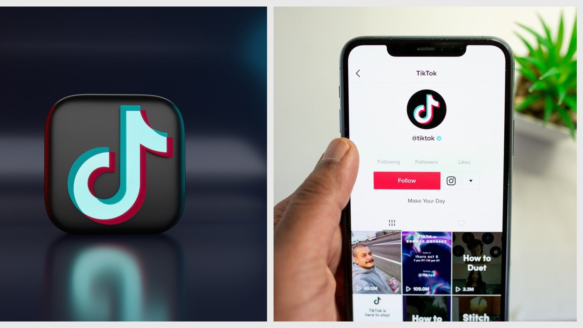 Menores de edad en TikTok