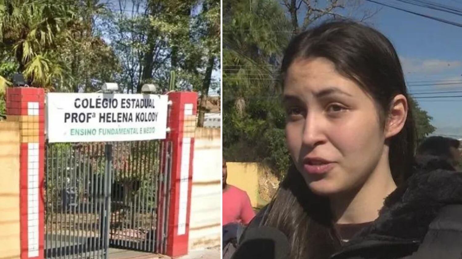 Uma menor morreu e outro ficou ferido