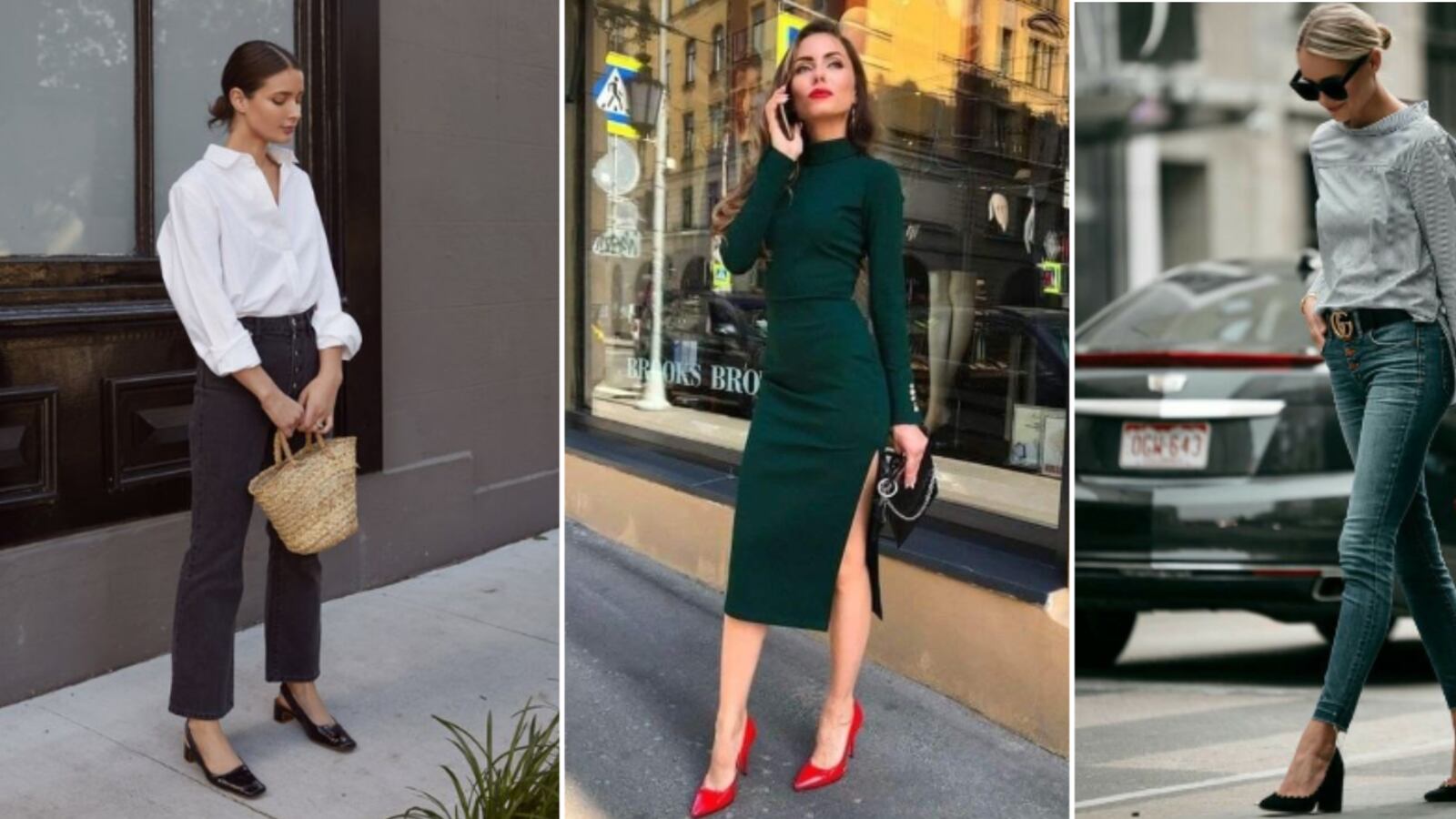 Cómo combinar los zapatos pumps