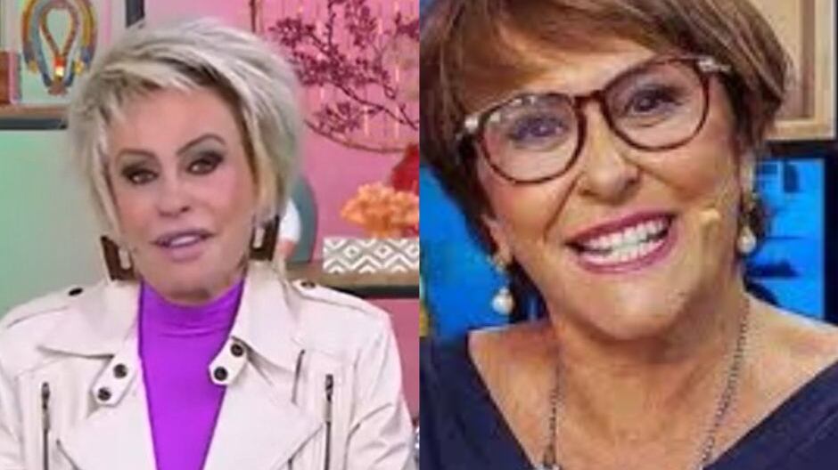 Ana Maria Braga e Marcia Sensitiva fizeram uma ação dentro do "Mais Você"