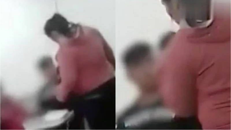 Mãe invade sala de aula e agride aluno que ameaçou seu filho