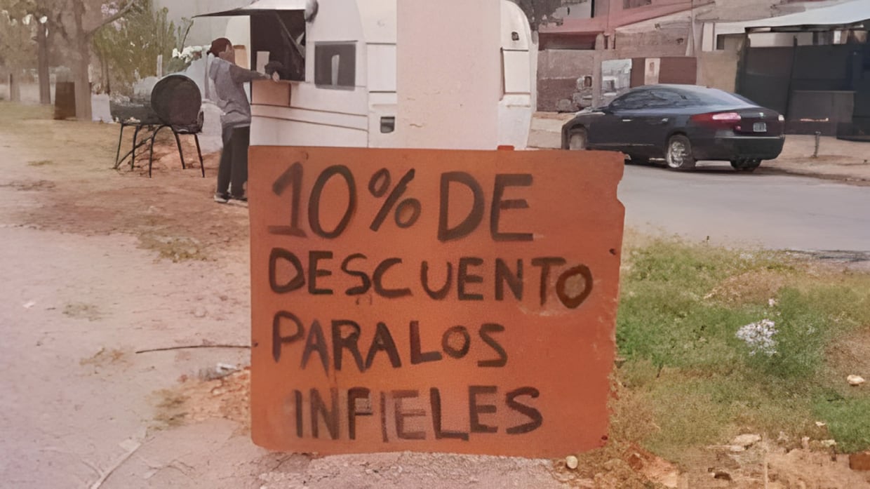 Restaurante viraliza ao oferecer descontos inusitados; tem benefícios até para infiéis e carecas