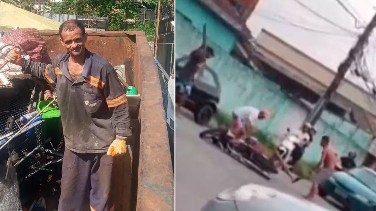 Ele foi socorrido, mas não resistiu