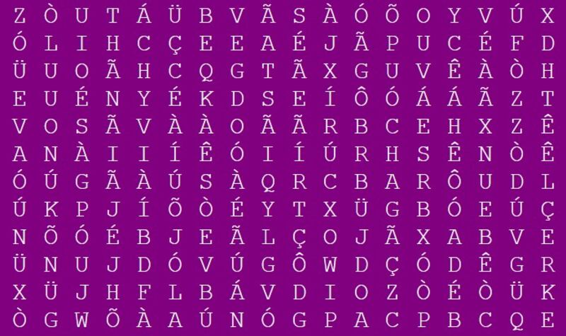 Encontre beterraba no caça-palavras