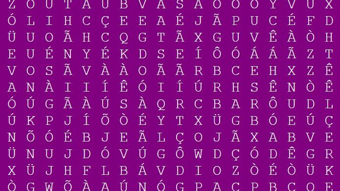 Encontre beterraba no caça-palavras