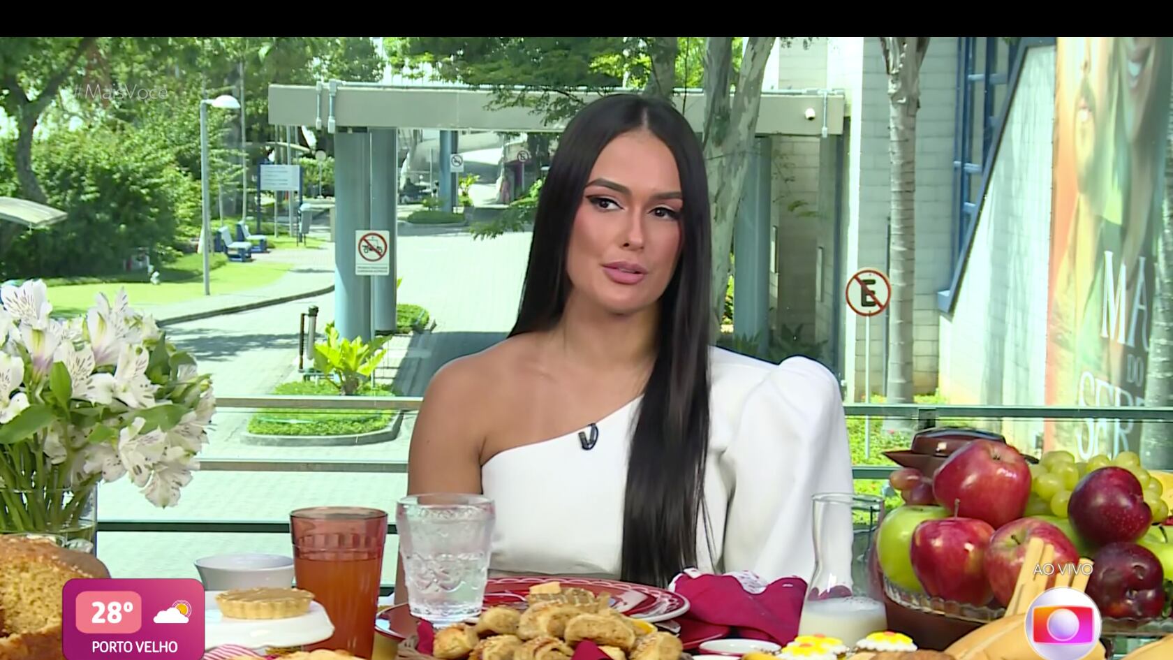 Larissa Santos conversou com Ana Maria Braga no “Café com Eliminado” nesta quarta-feira (15)