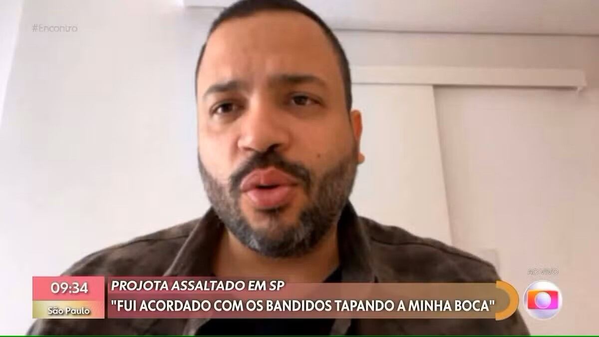 Projota quase foi sequestrado pelos assaltantes