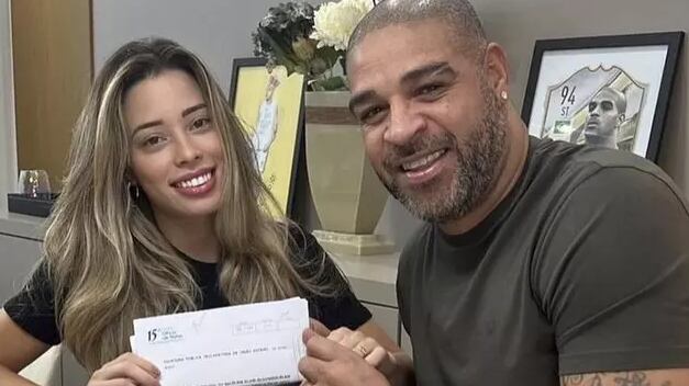 Relacionamento de Adriano Imperador com Micaela Mesquita foi turbulento - Foto: Arquivo pessoal