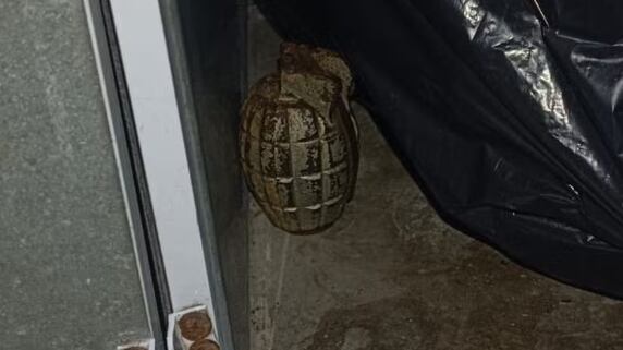 Artefato foi recolhido pela PM e encaminhado para perícia