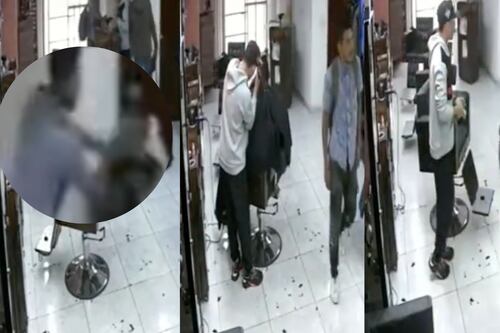 Descaramento total: ladrões entraram em uma cabeleireira, cortaram o seu cabelo e em seguida assaltaram todos