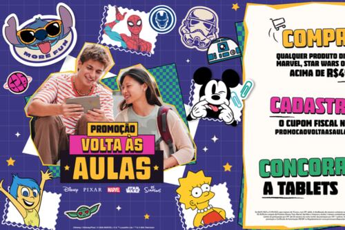 Disney Brasil lança campanha de volta às aulas com foco na Geração Z