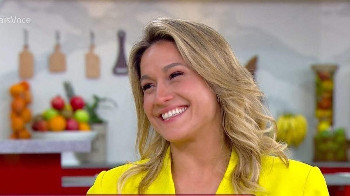 No "Mais Você", Fernanda Gentil viaja para o Catar