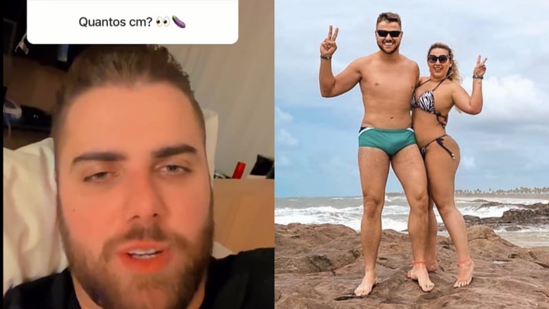 Acabou o mistério: Zé Neto responde seguidor e revela qual o tamanho de sua ‘berinjela’