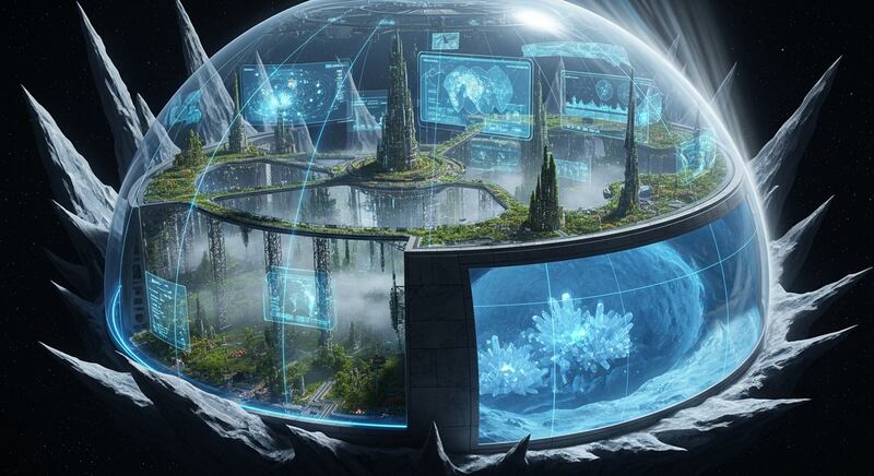 ¿Y si hay vida dentro de 3I/ATLAS? - Composición - Whisk/FW