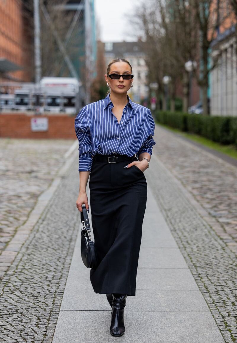 Faldas largas con botas