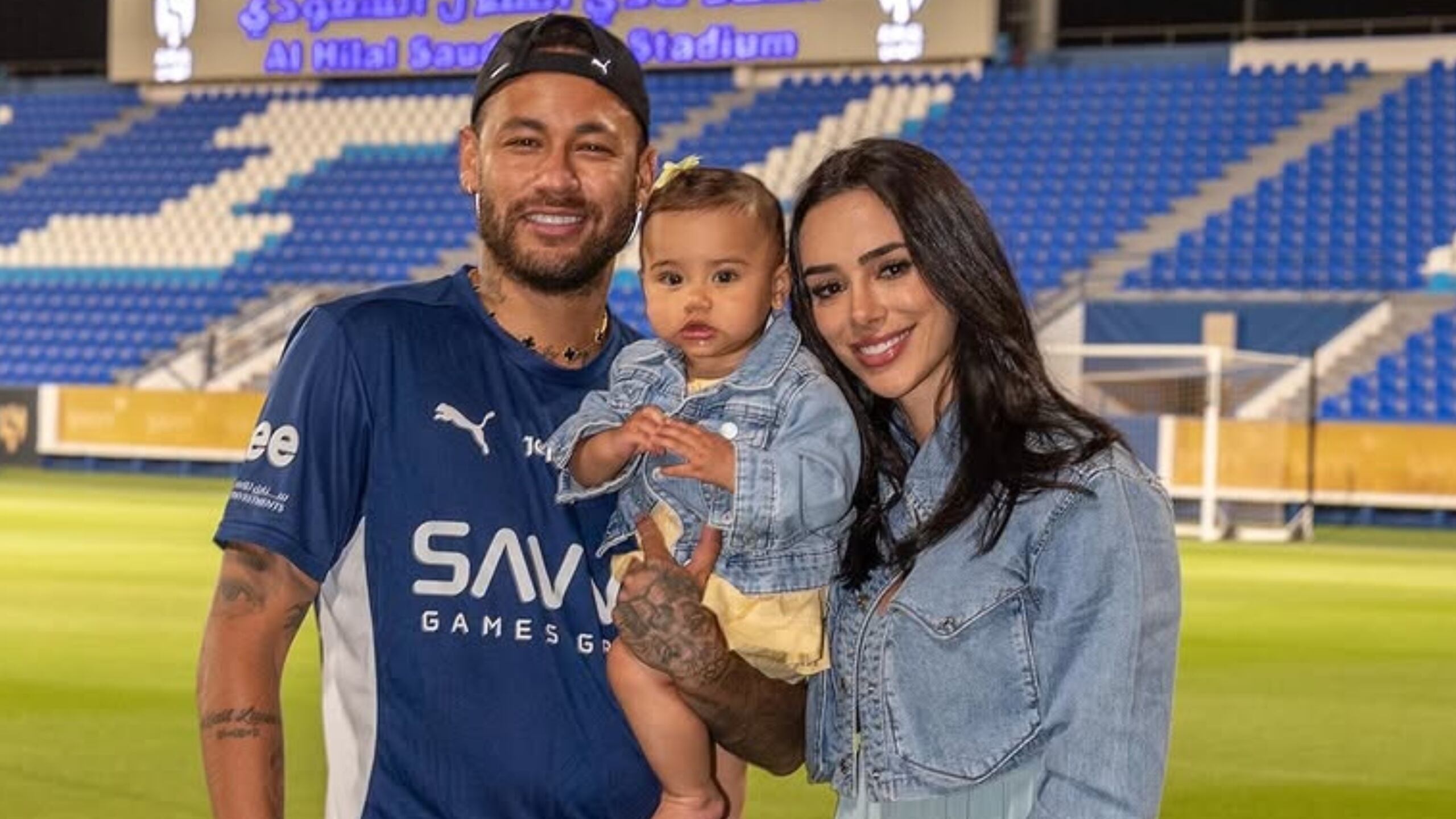 Neymar, Bruna e Mavie
