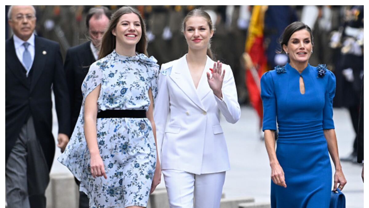 Princesa Leonor y Sofía de Borbón