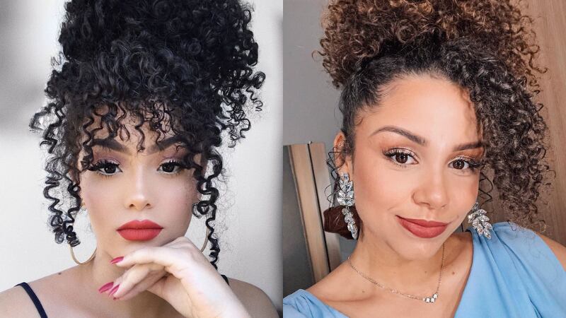 Penteados: 5 dicas lindas com tutorial para cabelos cacheados