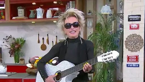 No "Mais Você", Ana Maria Braga aparece vestida para o Rock in Rio 2022