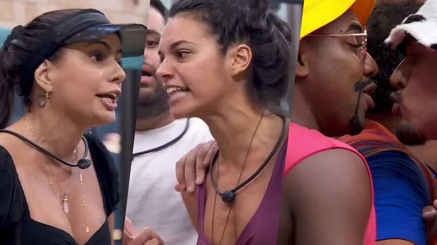 Brigas dentro do BBB marcam o primeiro mês do reality