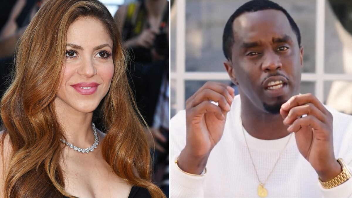 Una foto de Shakira junto a Sean ‘Diddy’ Combs desató especulaciones en internet.