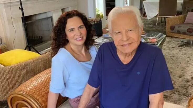 Fátima Sampaio e Cid Moreira - Foto: Reprodução