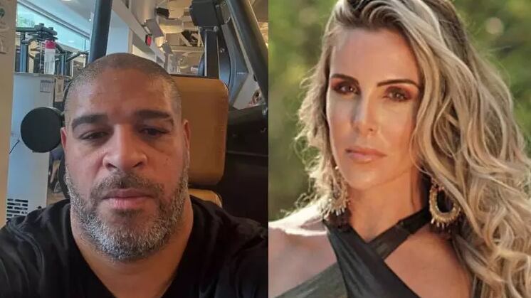 Adriano e Joana Machado tiveram um relacionamento conturbado - Foto: Reprodução/ Contigo