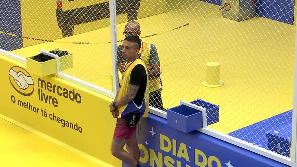 MC Guimê e Ricardo Alface fazem planos para liderança no BBB 23