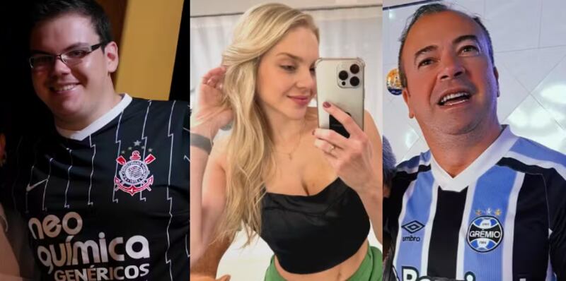 Alípio, Ana Caroline e André