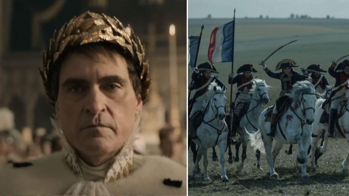 Escenas de la película 'Napoleón'