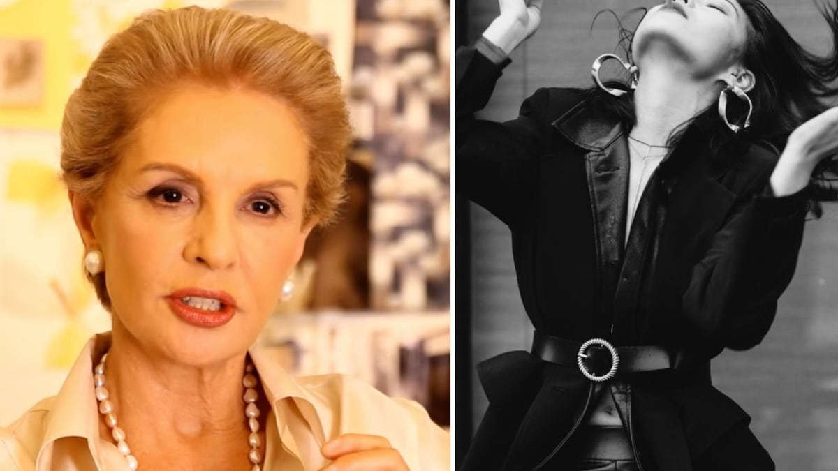 La famosa diseñadora venezolana es amante de los accesorios y considera que los cinturones son un plus para estilizar la figura ¿Cómo podemos combinarlos?