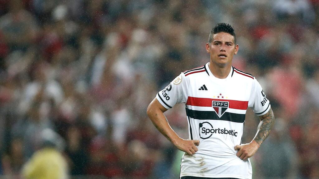 “Un dolor de cabeza”, directivo de Sao Paulo sobre tener a James Rodríguez de suplente