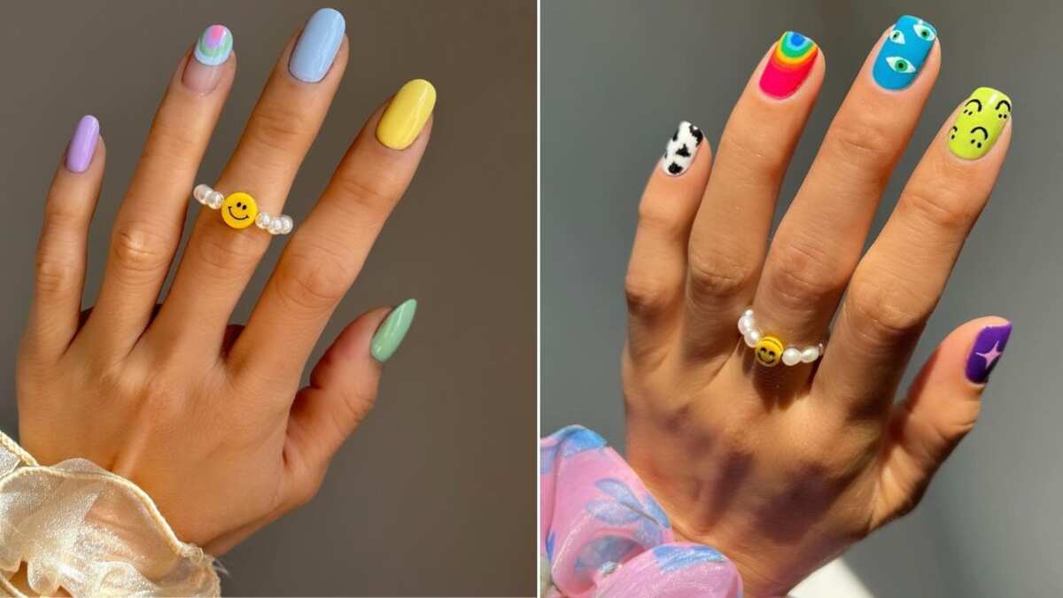 Los diseños en uñas cortas son los preferidos durante este 2024