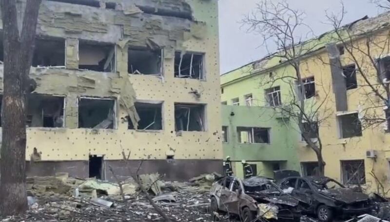 Segundo autoridades russas, as tropas foram informadas de que o prédio do hospital era utilizado como base militar