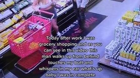 Modelo é assediada em supermercado nos EUA