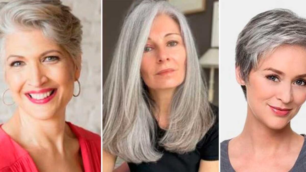 Cortes de cabelo perfeitos para a transição para cabelos grisalhos que estarão na moda em 2025 |