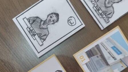 Colégio no Rio cria próprio álbum de figurinhas