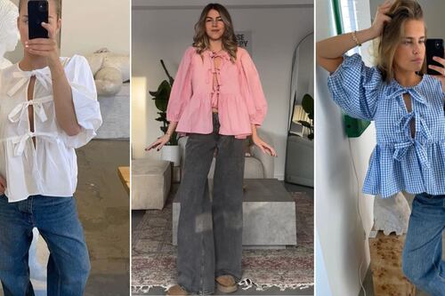 As blusas ‘coquete’ estão de volta com força total: veja como você pode usá-las com jeans