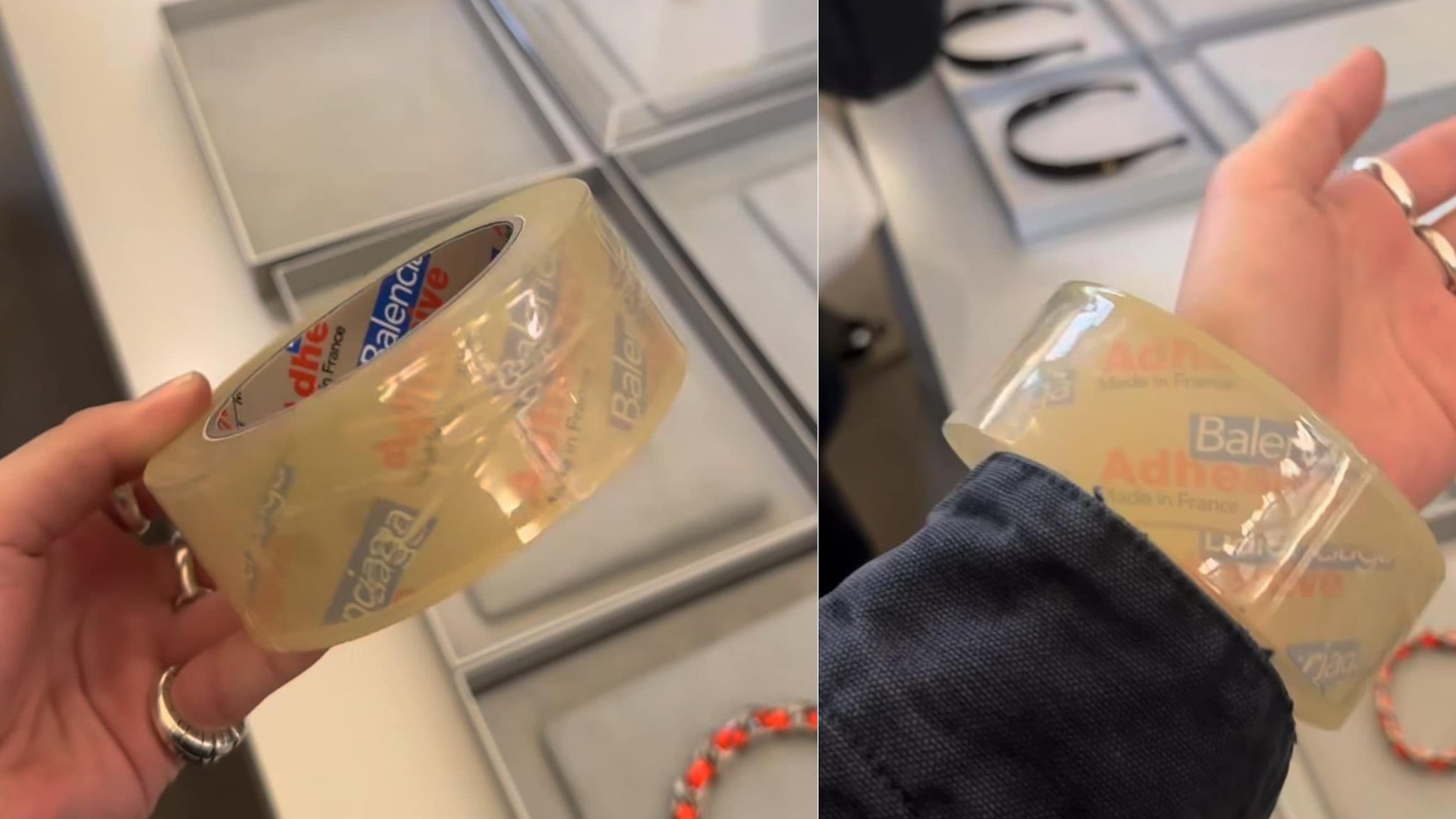 Balengiaca lança pulseira de fita adesiva por cerca de 33 mil euros