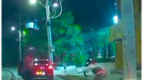 Ladrão de celular atropelado em Cartagena
