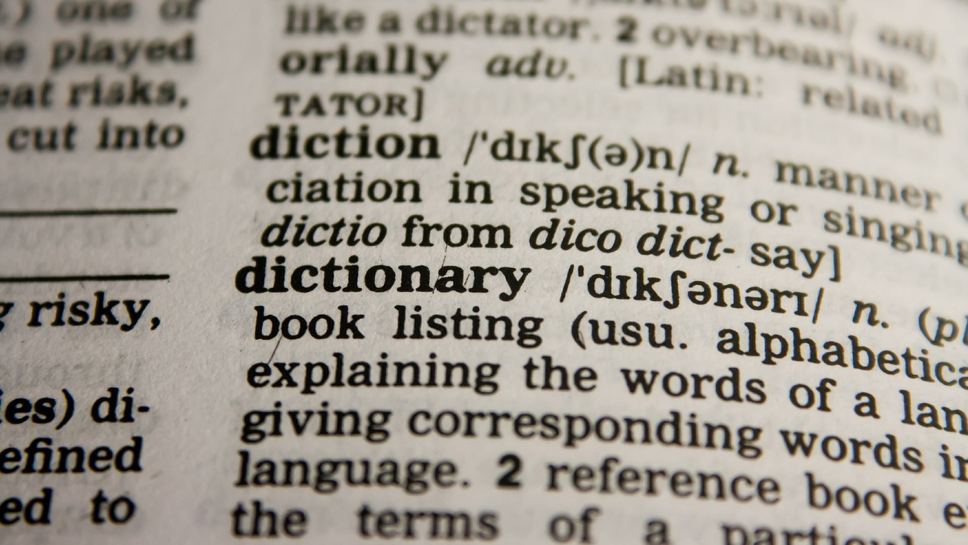 Dicionário
