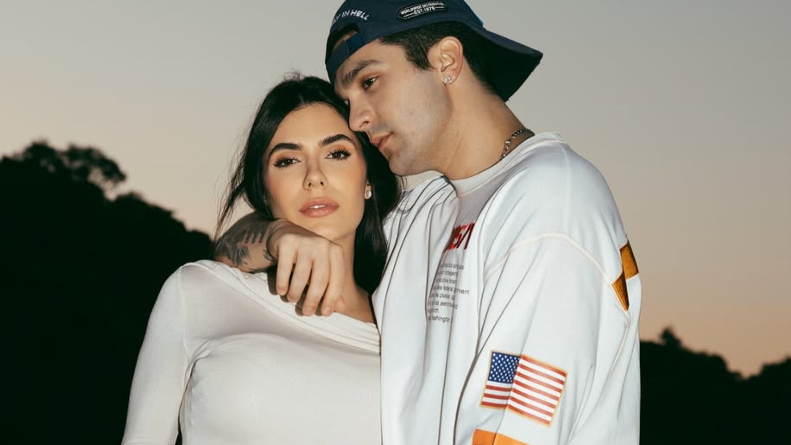 Jade Magalhães e Luan Santana