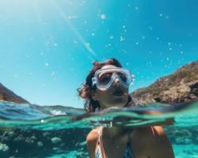 Snorkeling in San Andrés, Colombia