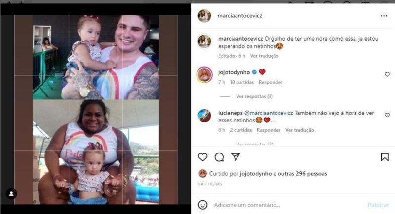 Sogra de Jojo Todynho pede um neto para a cantora