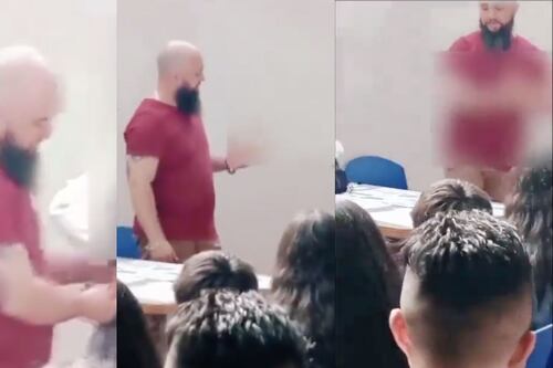 Professor causa indignação ao fazer explicação gráfica do aparelho reprodutor masculino