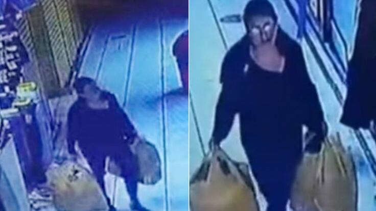 Mulher rouba dinheiro