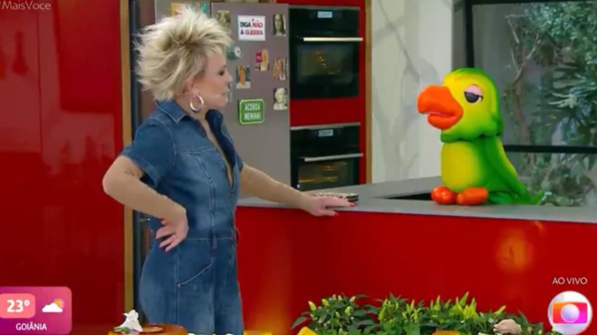 Ana Maria Braga critica ideia de louro a vivo