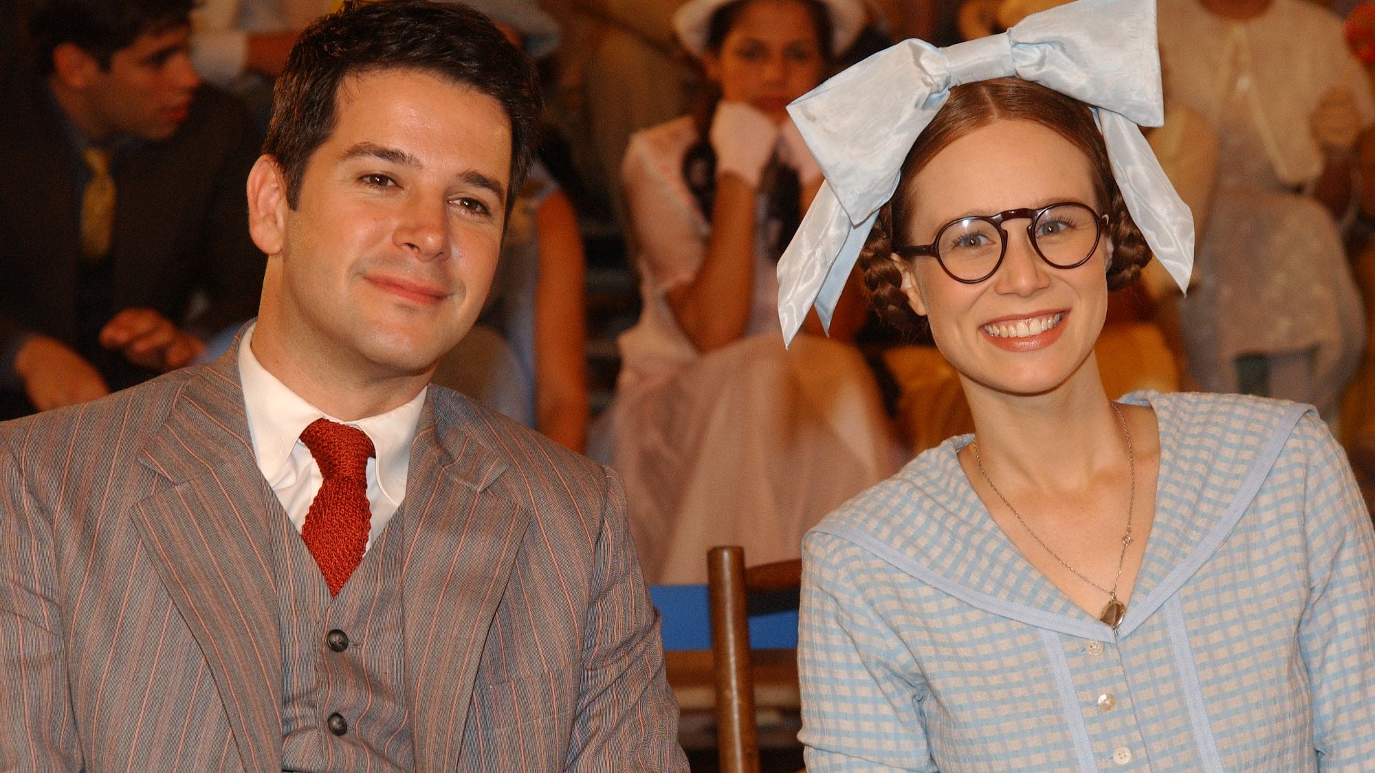 Em "Chocolate com Pimenta", Ana Francisca (Mariana Ximenes) consegue conquistar Danilo (Murilo Benício) e eles saem para dar um passeio